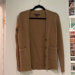 banana republic wool cashmere cardigan